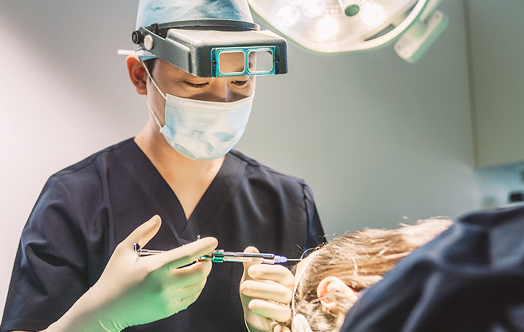 Hair Transplant Procedure Process