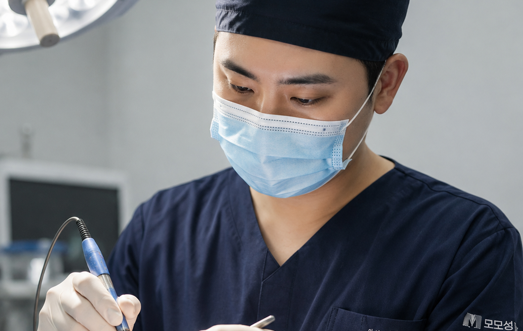 모발이식의 진행과정